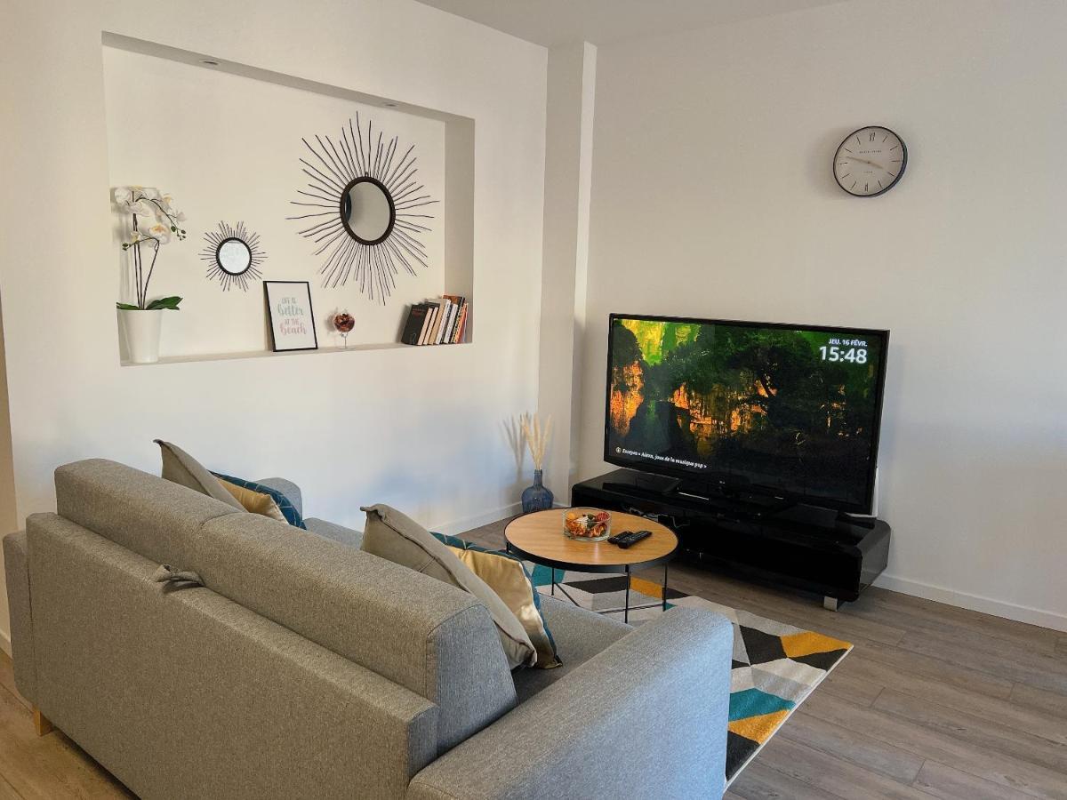 בריב-לה-גייארד Accueillant T2 Renove Clim Centre Ville Terrasse מראה חיצוני תמונה
